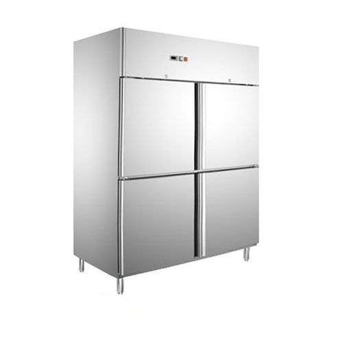 Tủ đông công nghiệp inox 4 cánh đứng